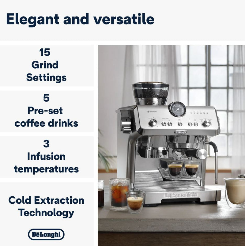 Delonghi Manual Pump Coffee Machine EC9555M - Metro Homecentre Menlyn