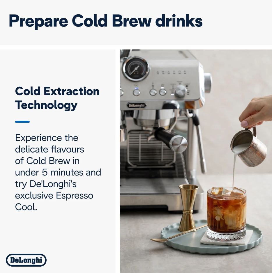 Delonghi Manual Pump Coffee Machine EC9555M - Metro Homecentre Menlyn