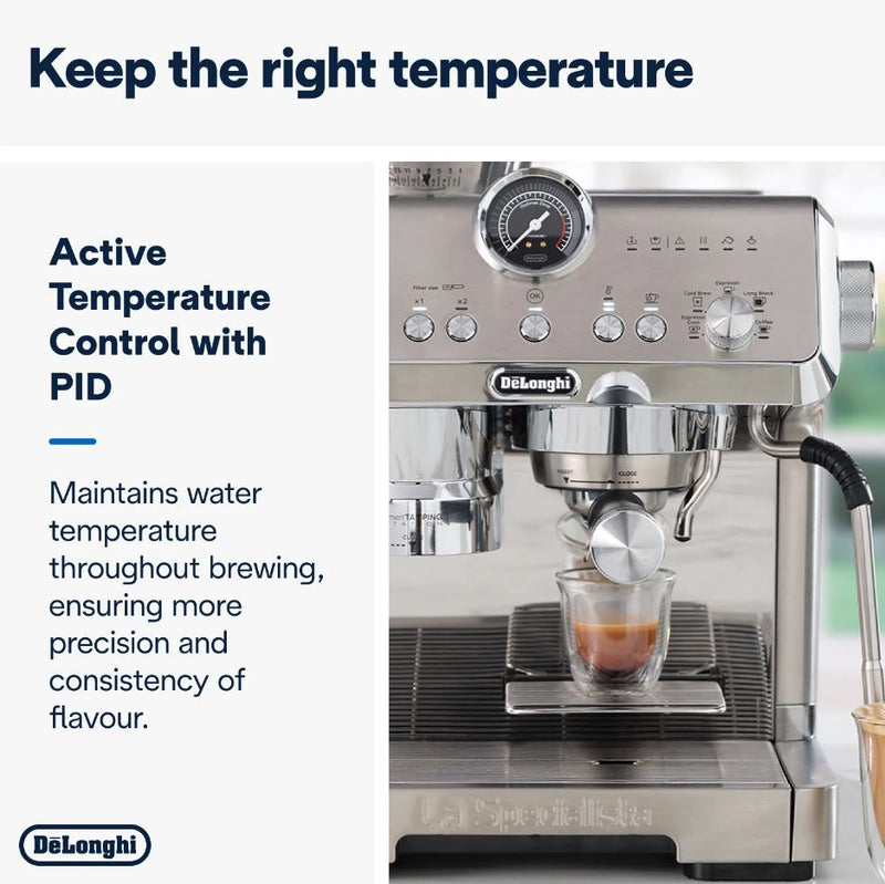 Delonghi Manual Pump Coffee Machine EC9555M - Metro Homecentre Menlyn