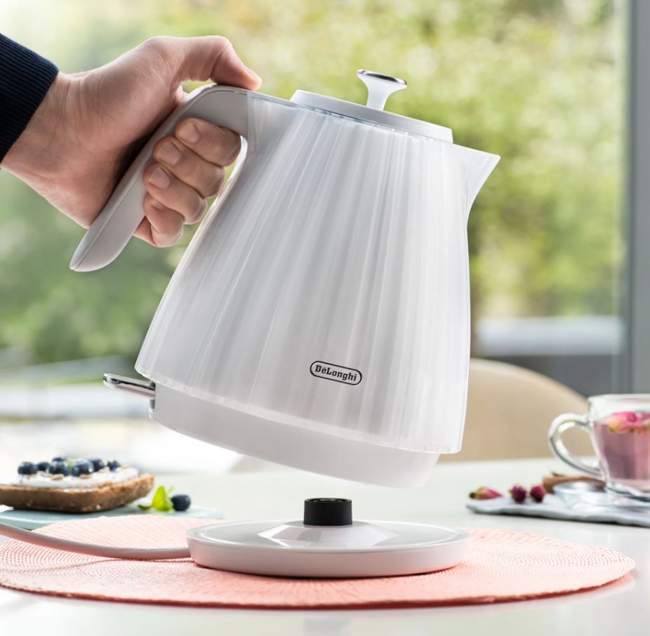 Delonghi Opaline White 1 - 7L Cordless Kettle KBD3001W - Metro Homecentre Menlyn