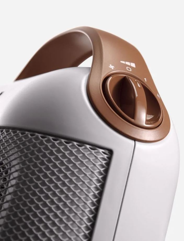 Delonghi White Ceramic Fan Heater HFX30C18IW - Metro Homecentre Menlyn