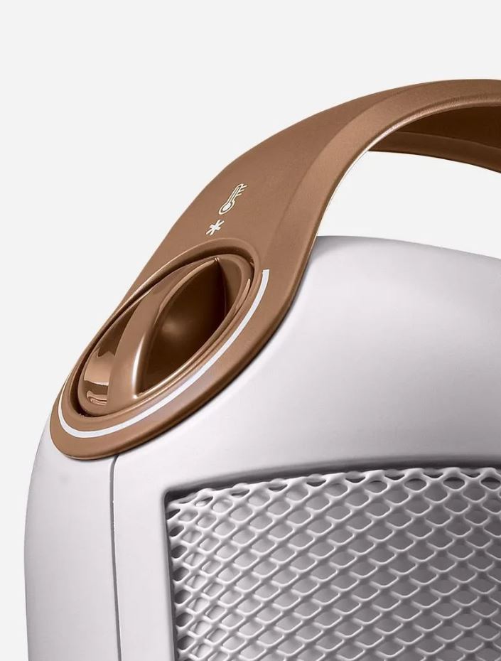 Delonghi White Ceramic Fan Heater HFX30C18IW - Metro Homecentre Menlyn