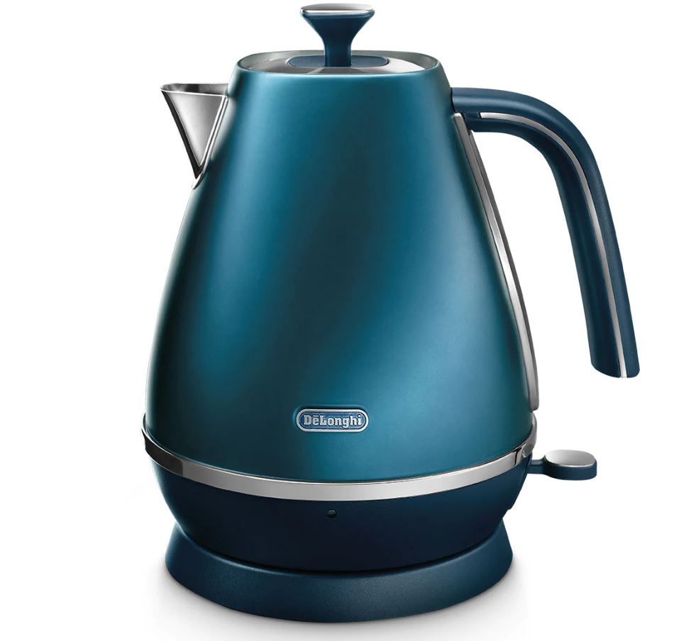 DeLonghi 1.7L Distinta Cordless Kettle Blue KBI2001.BL - Metro Homecentre Menlyn