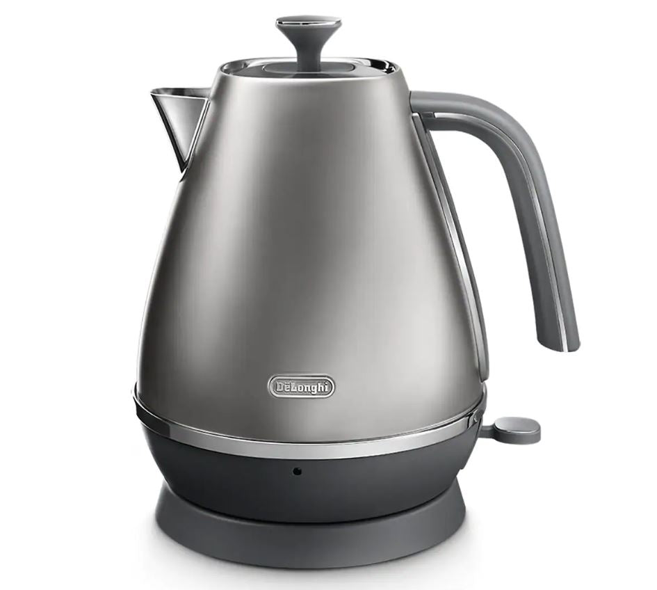 DeLonghi 1.7L Distinta Cordless Kettle Silver KBI2001.S - Metro Homecentre Menlyn