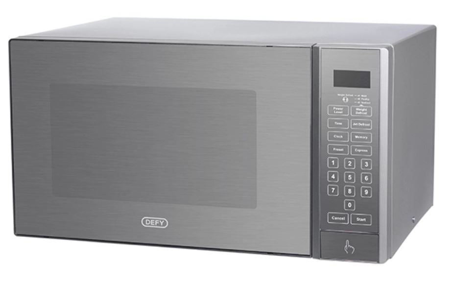 Defy 30L Metallic Mirror Glass Microwave DMO390 - Metro Homecentre Menlyn