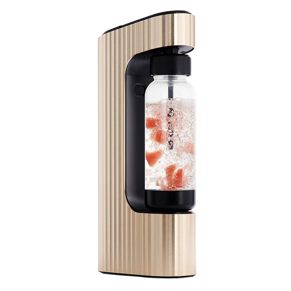 DNA Sparkler Metal Beverage Carbonator 43276 Gold - Metro Homecentre Menlyn