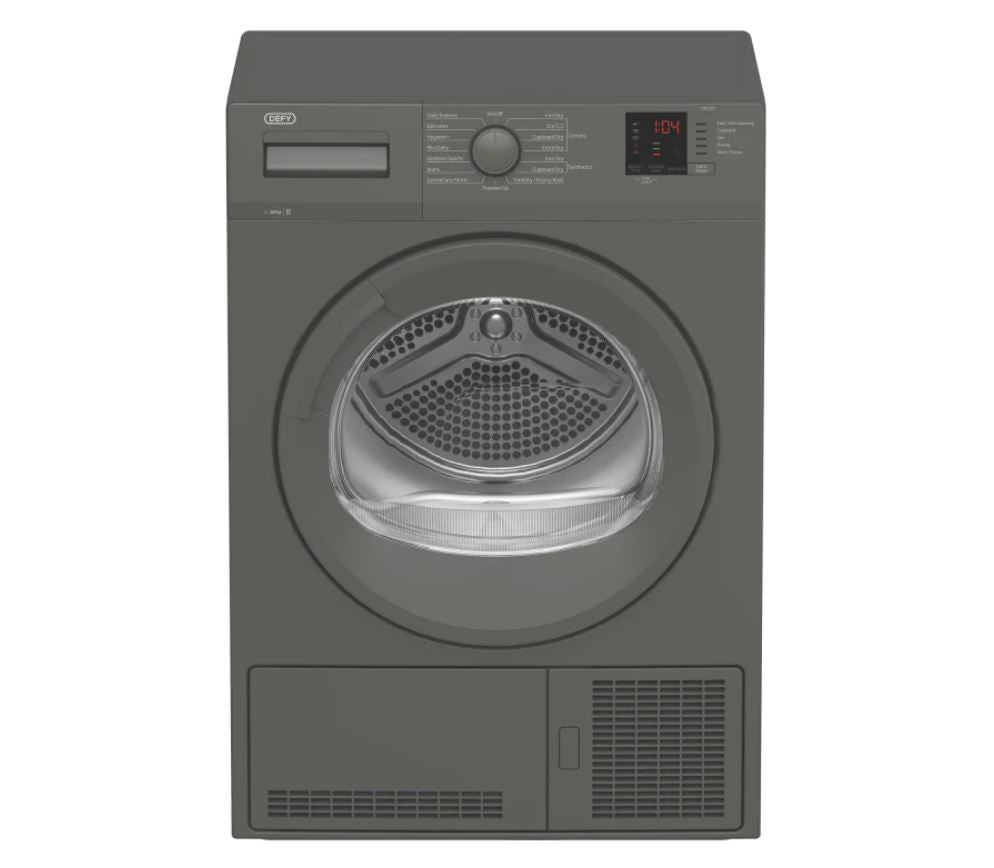 Defy 10kg Grey Condenser Tumble Dryer DTD322 - Metro Homecentre Menlyn