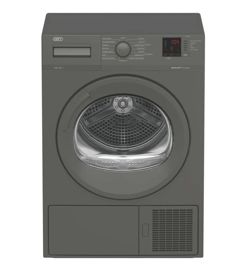 Defy 9kg Grey Heat Pump Tumble Dryer DTD323 - Metro Homecentre Menlyn
