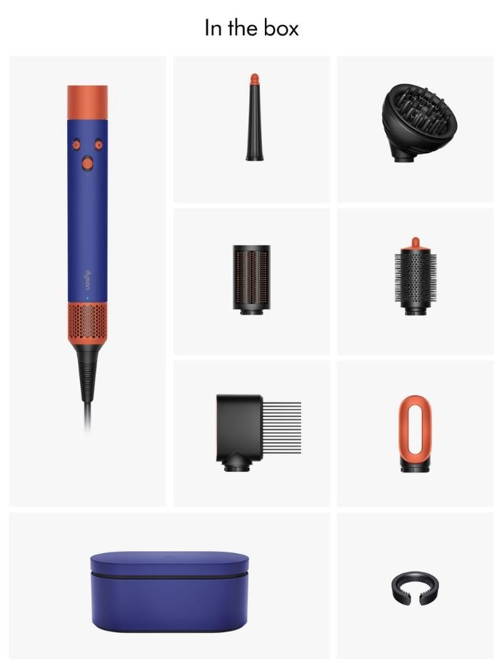 Dyson Airwrap Styler Hair Dryer Blue 53375901 - Metro Homecentre Menlyn