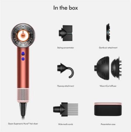 Dyson Nural Hair Dryer Pink HD16 - 56172501 - Metro Homecentre Menlyn