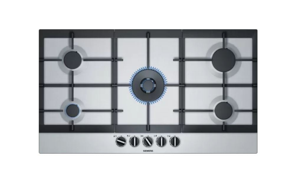 Siemens iQ500 90cm Steel Gas Hob EC9A5RB90 - Metro Homecentre Menlyn