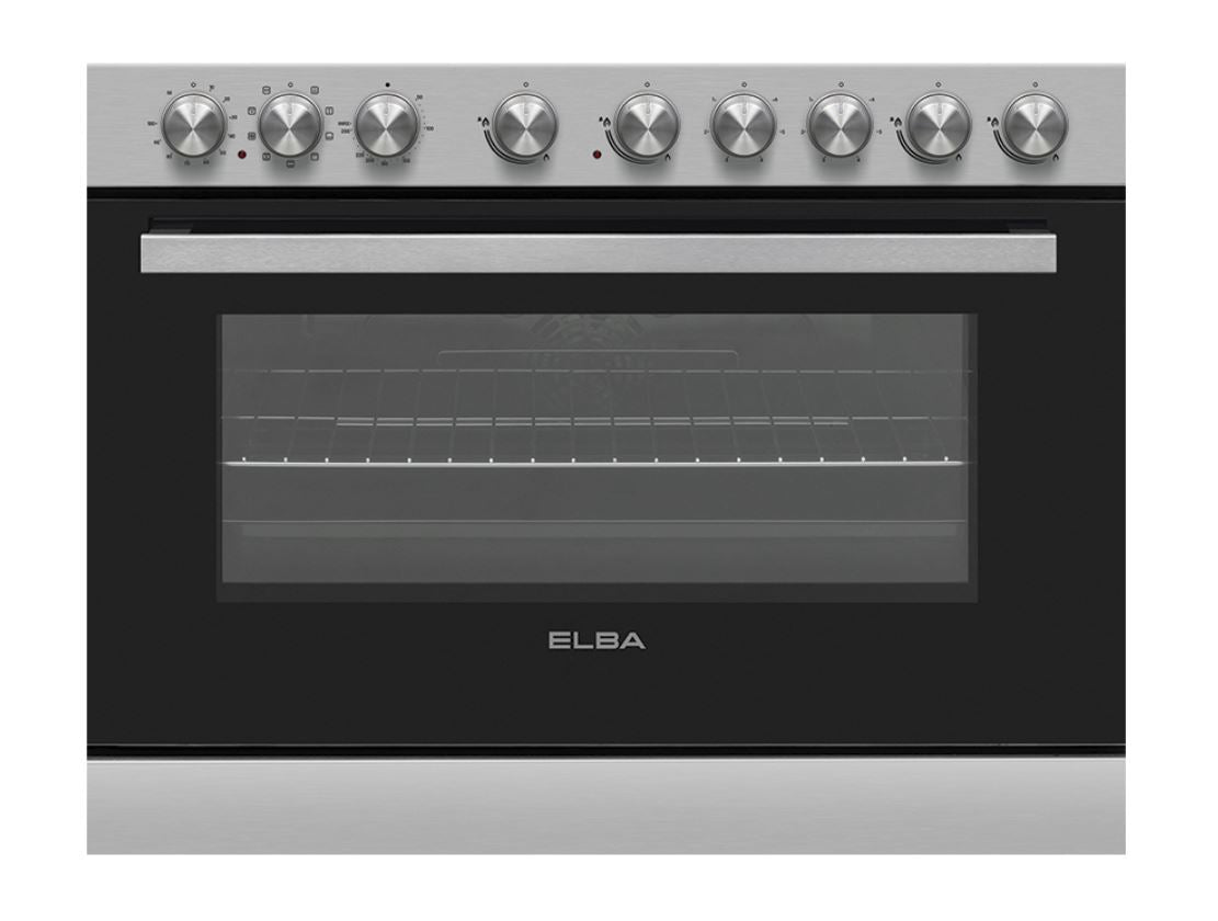 Elba 90cm SSteel 4 Gas 2 Electric Stove 0496CL727 - Metro Homecentre Menlyn