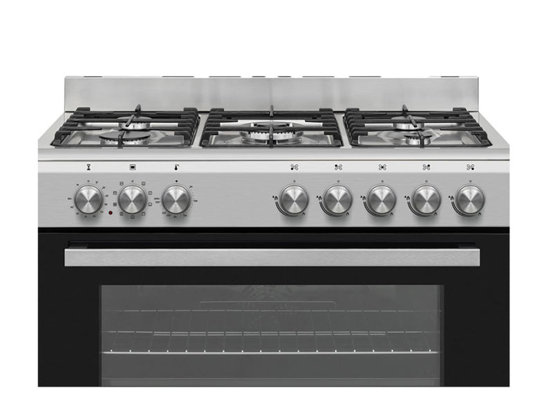 Elba 90cm SSteel Gas Electric Stove 0496CL827 - Metro Homecentre Menlyn