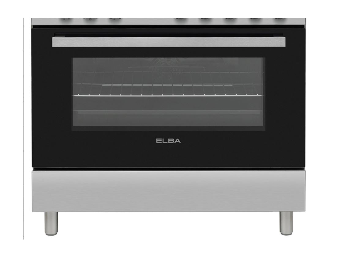 Elba 90cm SSteel Gas Electric Stove 0496CL827 - Metro Homecentre Menlyn