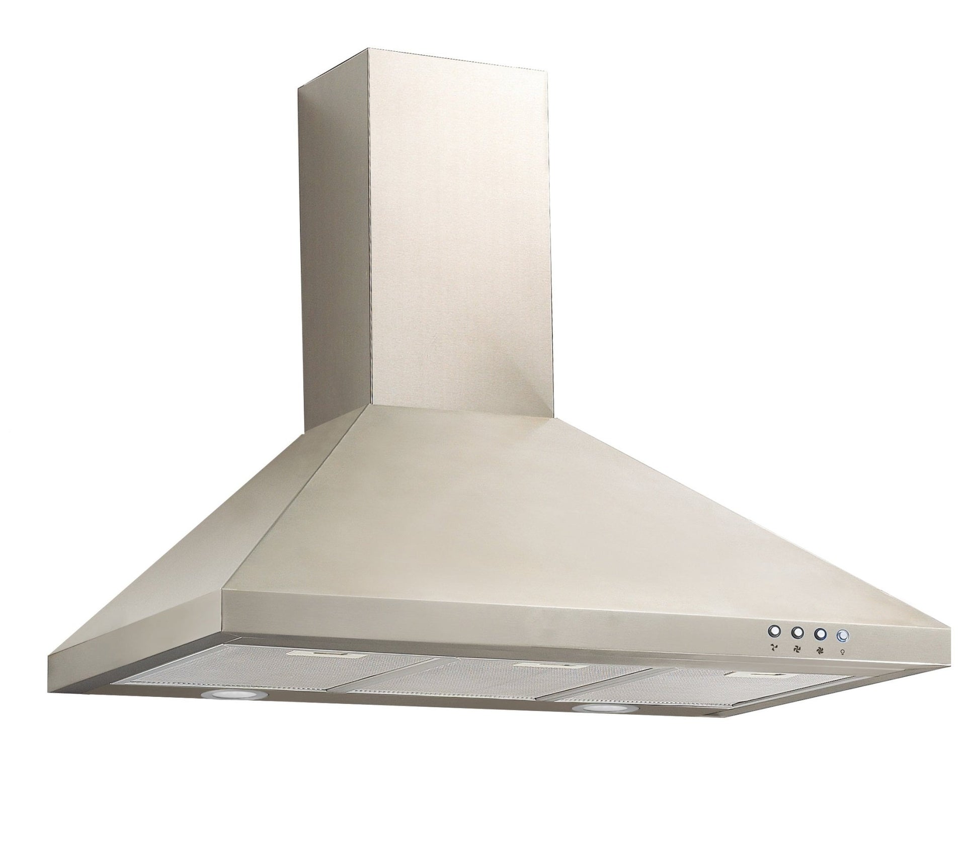 Falco 90cm Steel Pyramid Chimney Extractor FAL - 90 - 52S - Metro Homecentre Menlyn