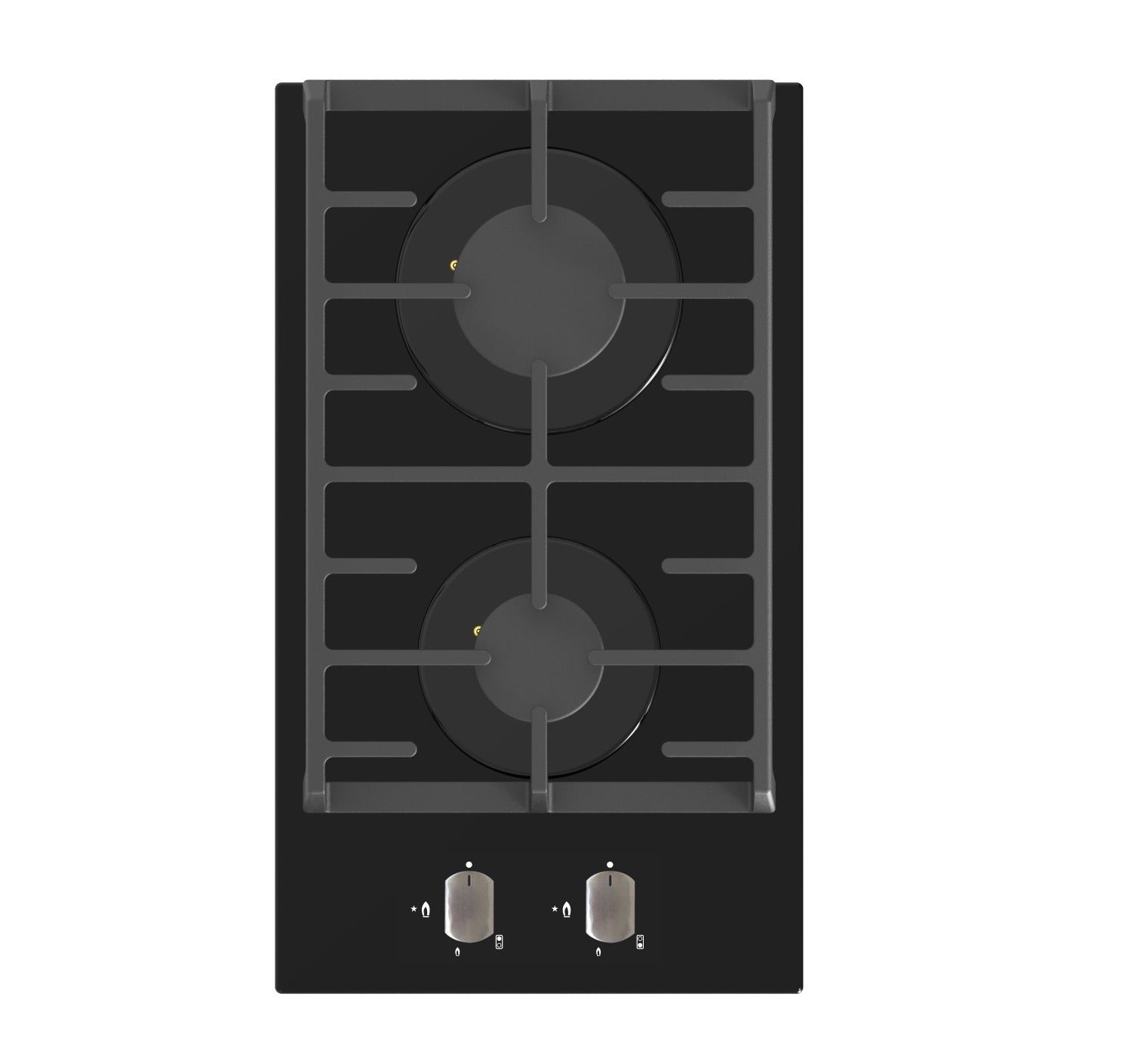 Falco 30cm Black Gas on Glass Hob FALBGH30 - Metro Homecentre Menlyn