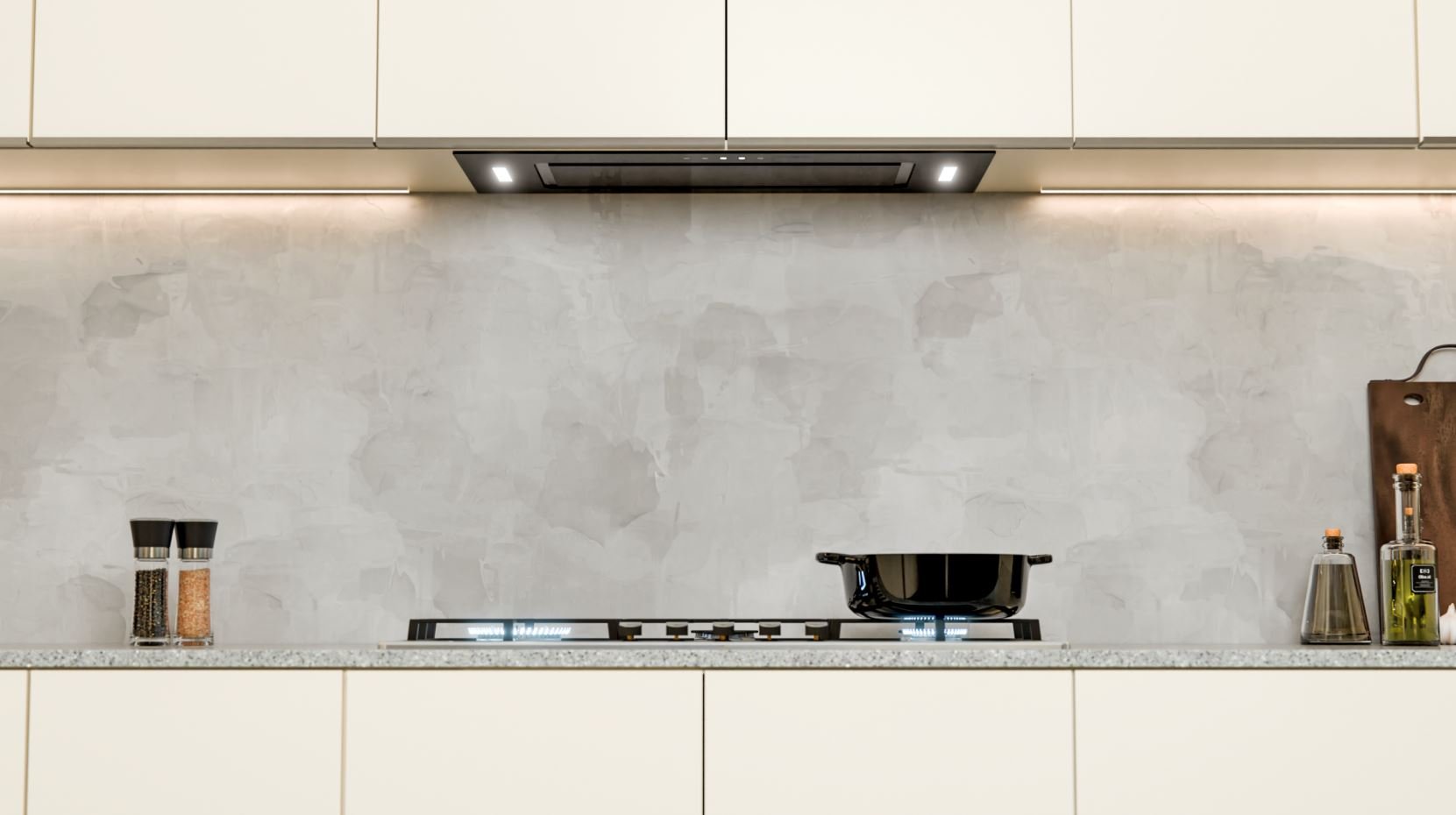 Falco 75cm Black Glass Extractor FAL75BIGB - Metro Homecentre Menlyn