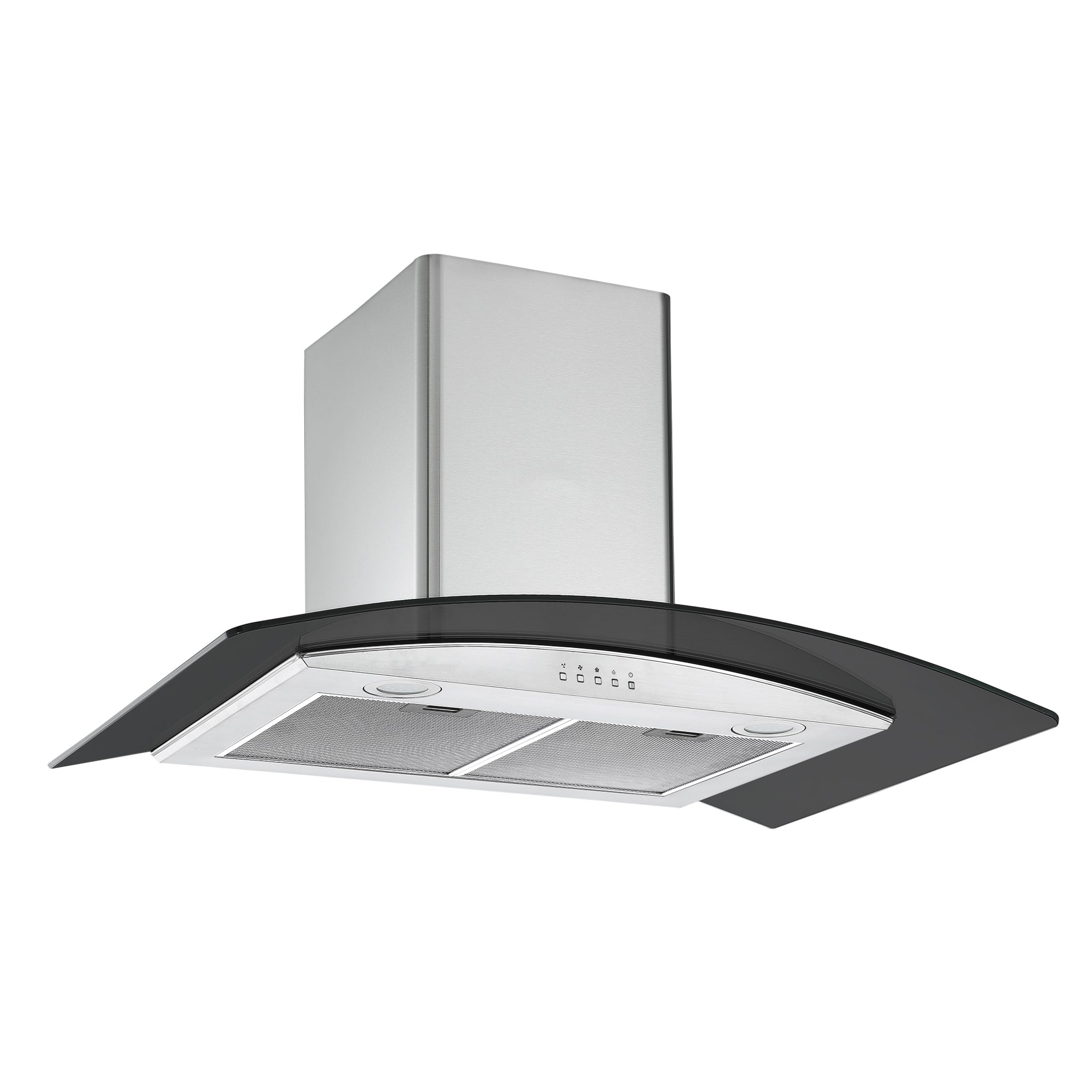 Falco 90cm Black Curved Glass Extractor FAL90SG38B - Metro Homecentre Menlyn