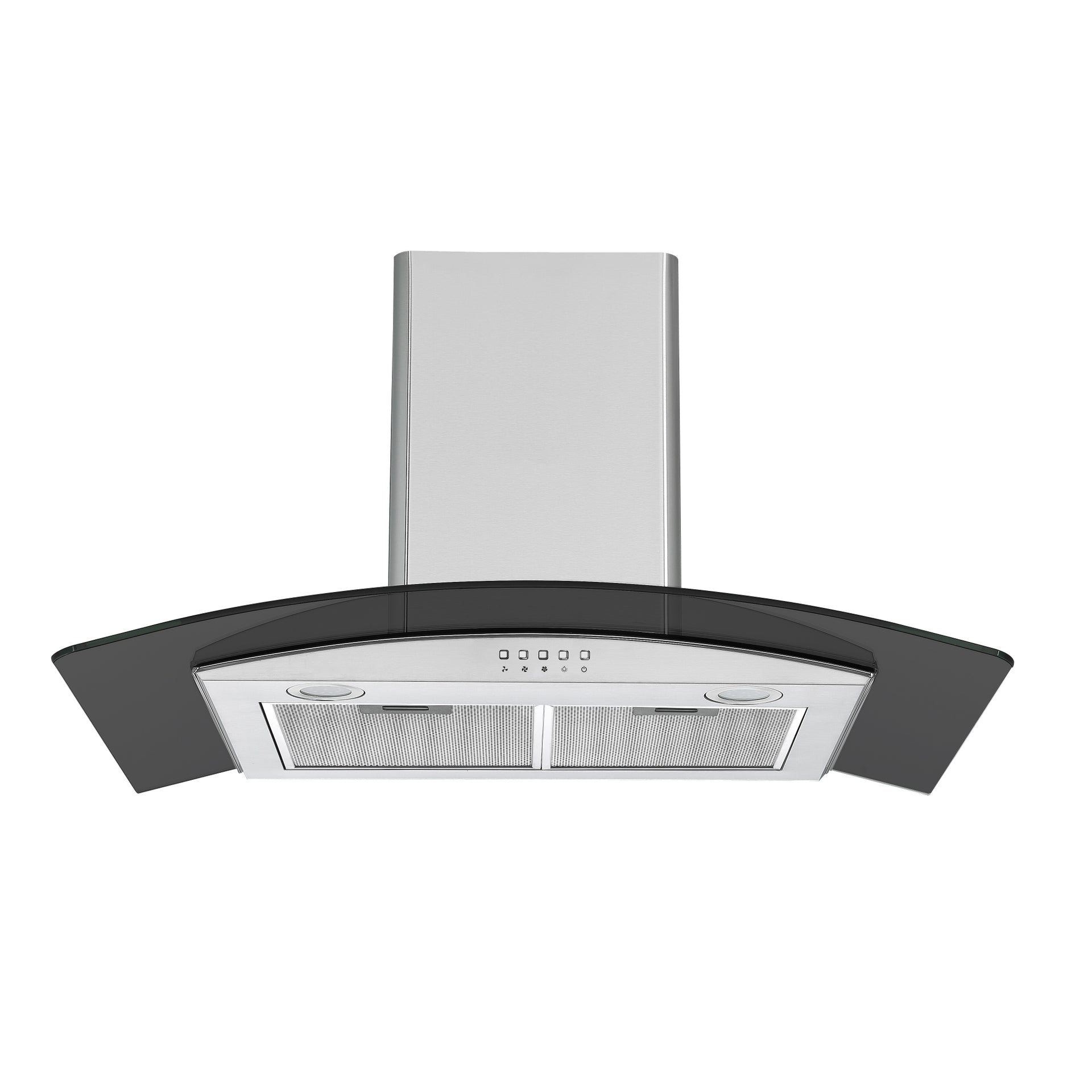 Falco 90cm Black Curved Glass Extractor FAL90SG38B - Metro Homecentre Menlyn
