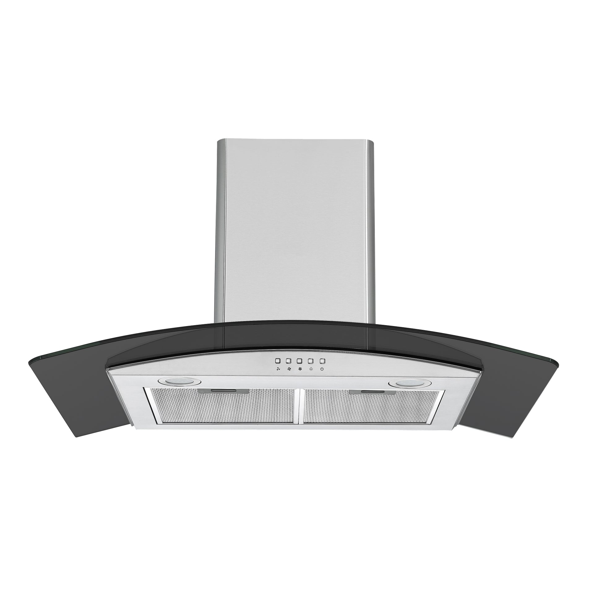 Falco 90cm Black Curved Glass Extractor FAL90SG38B - Metro Homecentre Menlyn