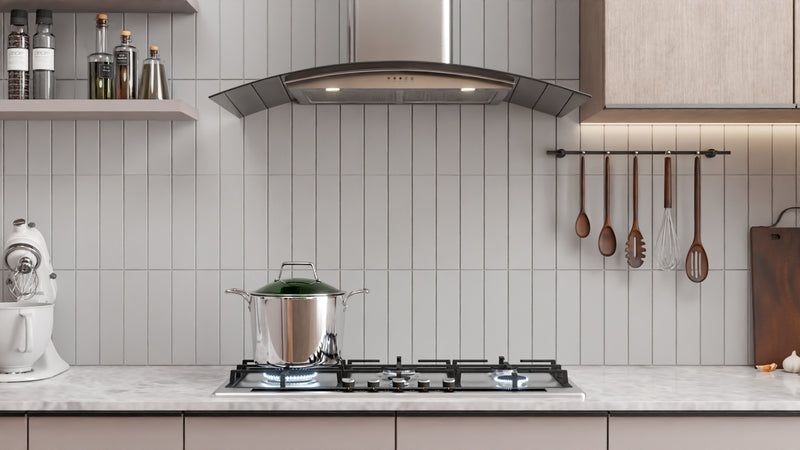 Falco 90cm Black Curved Glass Extractor FAL90SG38B - Metro Homecentre Menlyn