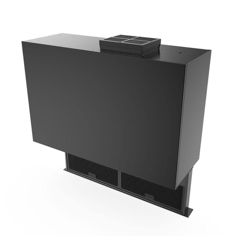 Falco 90cm Black Drop Down Extractor AR90761A - Metro Homecentre Menlyn