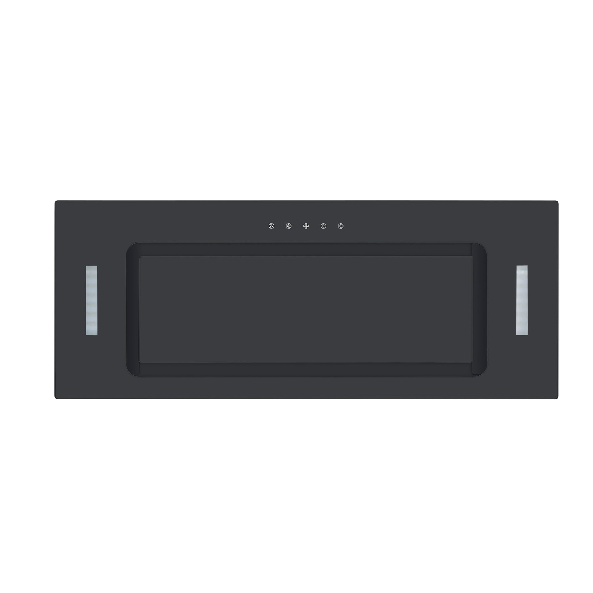 Falco 90cm Black Glass Extractor FAL90BIGB - Metro Homecentre Menlyn