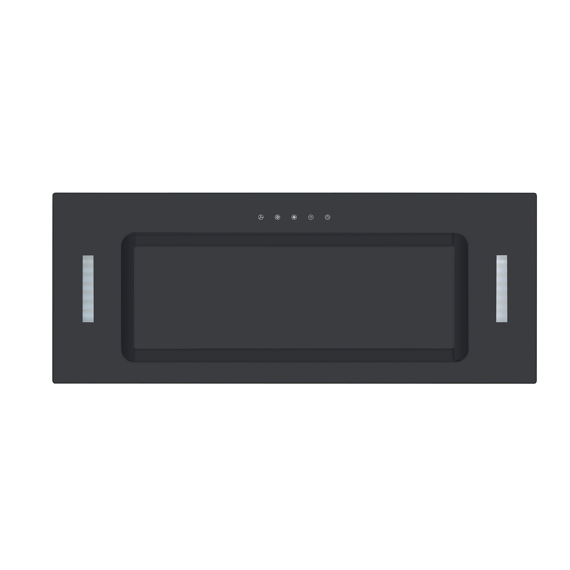 Falco 90cm Black Glass Extractor FAL90BIGB - Metro Homecentre Menlyn