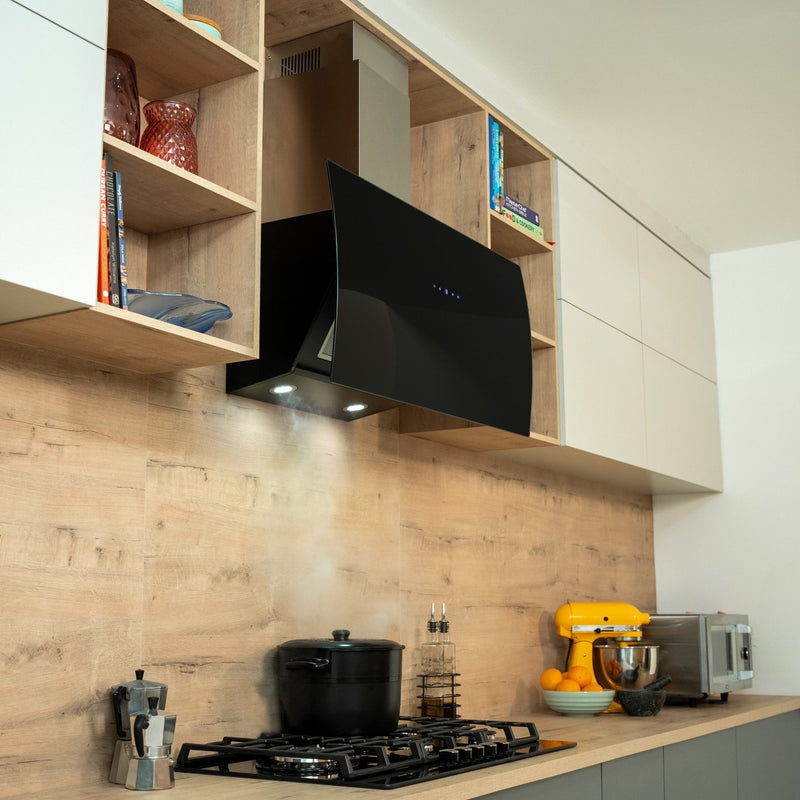 Falco 90cm Wall Mount Extractor - Motor Door FAL90S03E - Metro Homecentre Menlyn