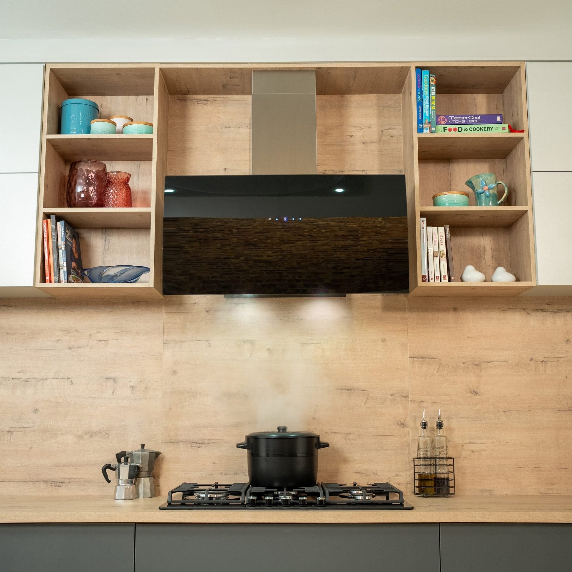Falco 90cm Wall Mount Extractor - Motor Door FAL90S03E - Metro Homecentre Menlyn