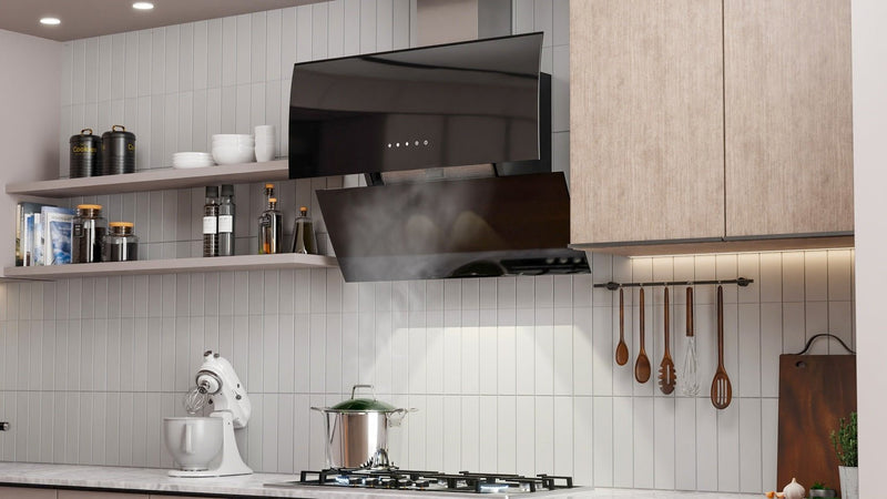 Falco 90cm Wall Mount Extractor - Motor Door FAL90S03D - Metro Homecentre Menlyn