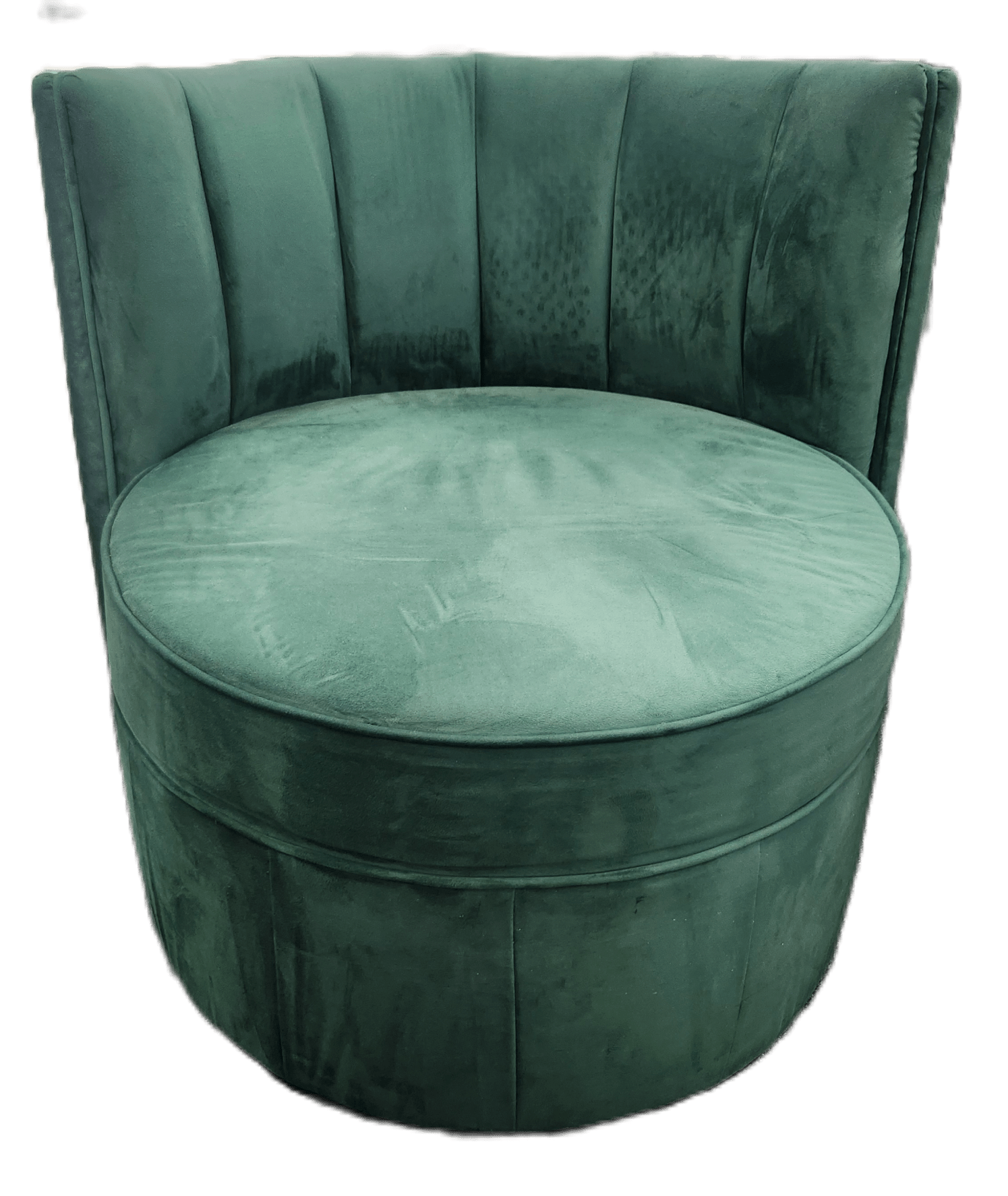 Fluted Chair Emerald Green - Metro Homecentre Menlyn