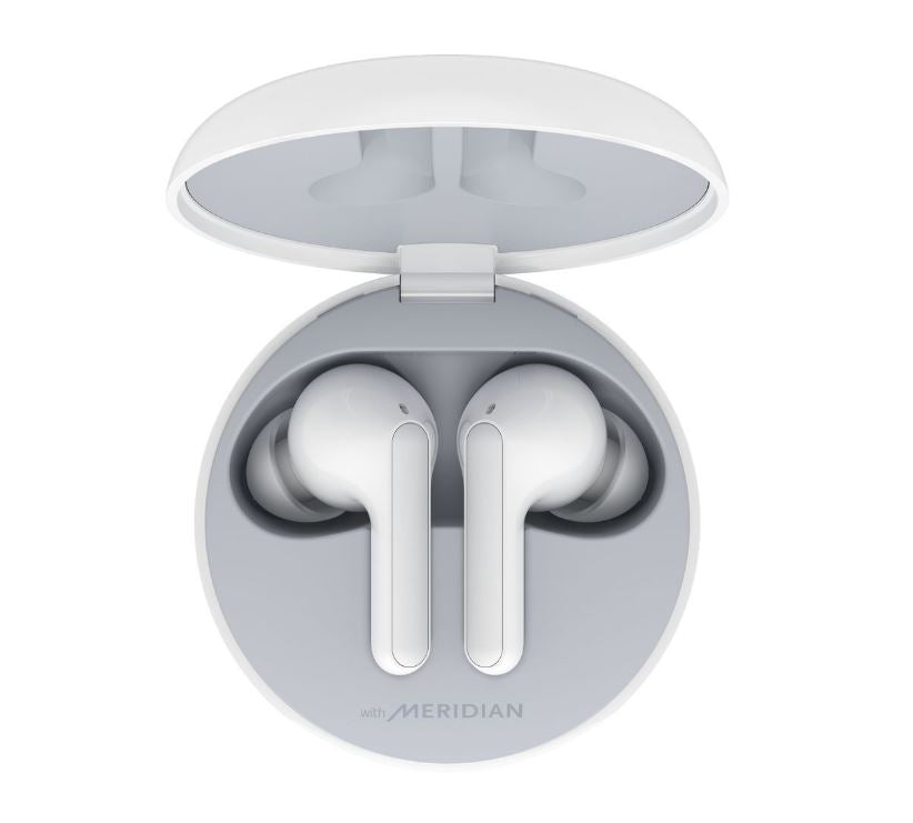LG Tone Free FN4 White Bluetooth Earbuds HBS - FN4 - Metro Homecentre Menlyn