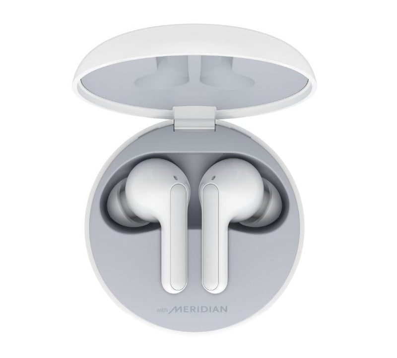 LG Tone Free FN4 White Bluetooth Earbuds HBS - FN4 - Metro Homecentre Menlyn