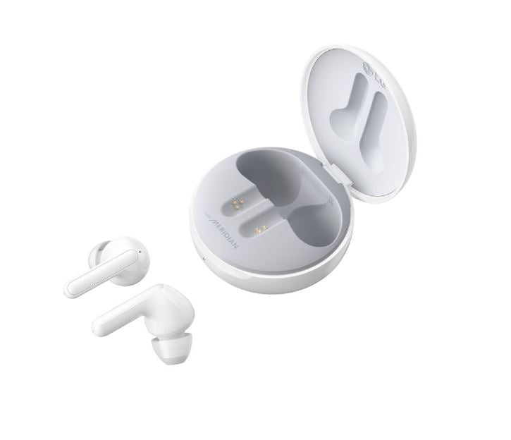 LG Tone Free FN4 White Bluetooth Earbuds HBS - FN4 - Metro Homecentre Menlyn