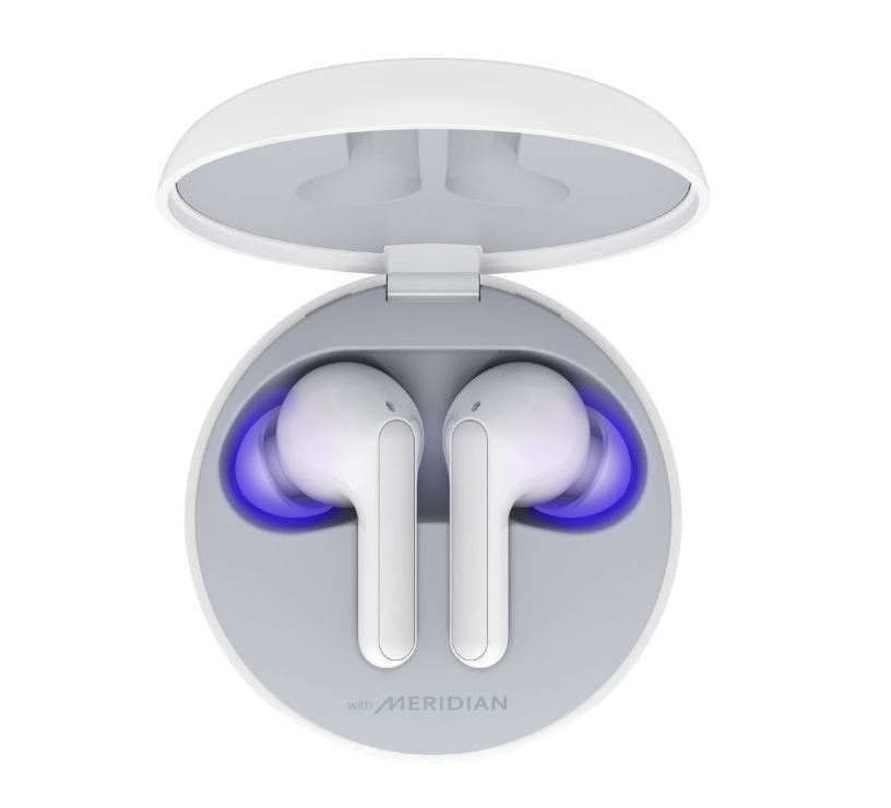 LG Tone Free FN6 White Bluetooth Earbuds HBS - FN6 - Metro Homecentre Menlyn