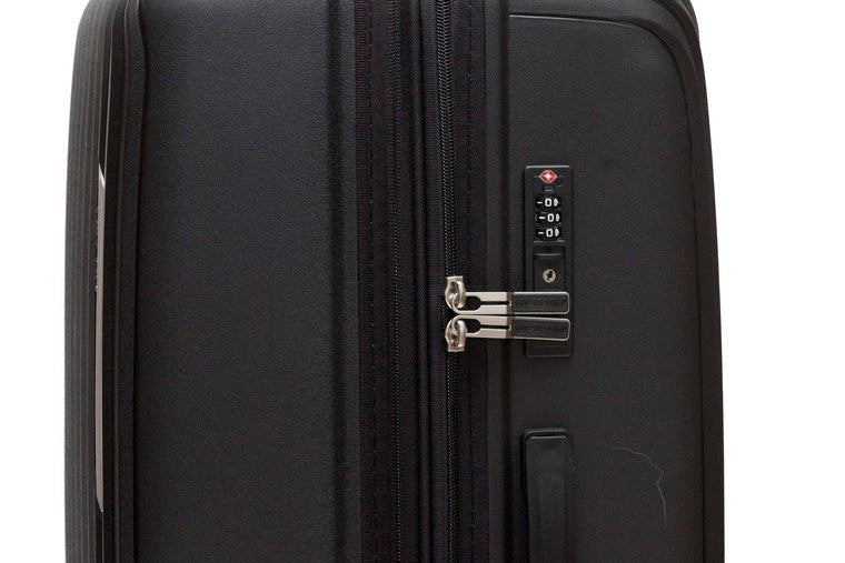 Gino De Vinci Dance 60cm Trolley Case Black 16060 - Metro Homecentre Menlyn