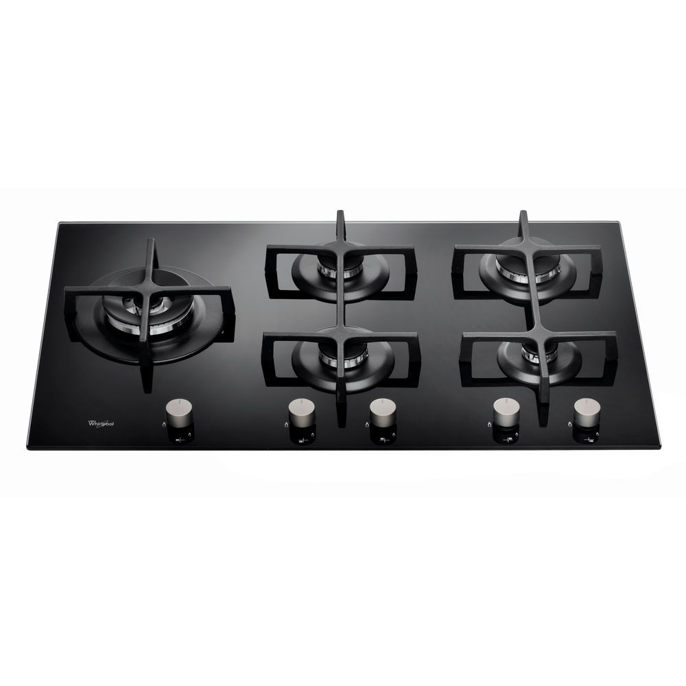 Whirlpool 90cm Black Gas Hob GOA9523NB - Metro Homecentre Menlyn