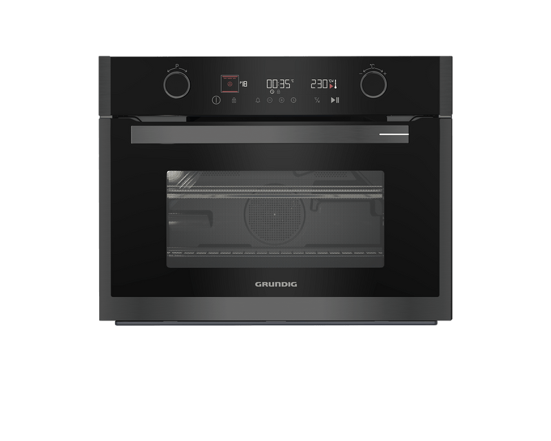 Grundig 60cm Inox Microwave Oven GEKW19400DX - Metro Homecentre Menlyn