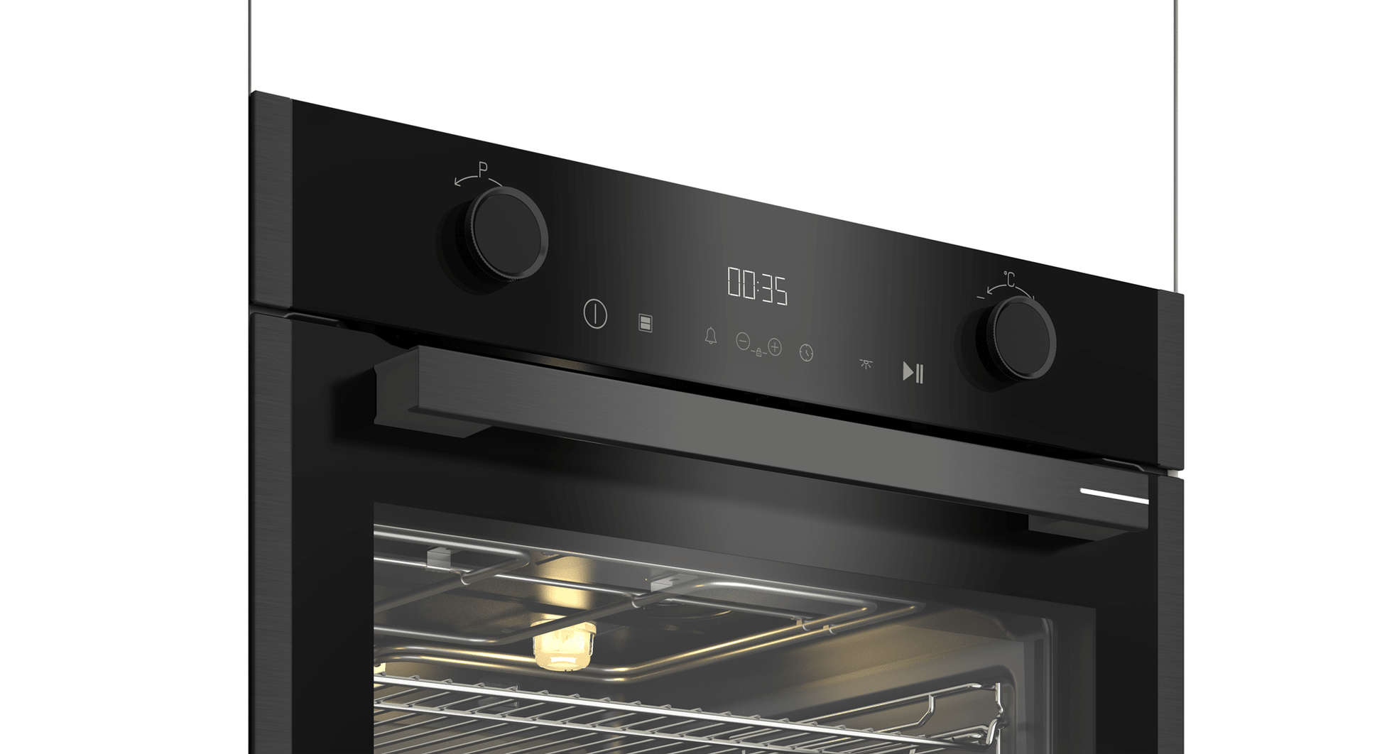Grundig 60cm Pyrolytic Built - In Oven GEBTM19400DXPS - Metro Homecentre Menlyn