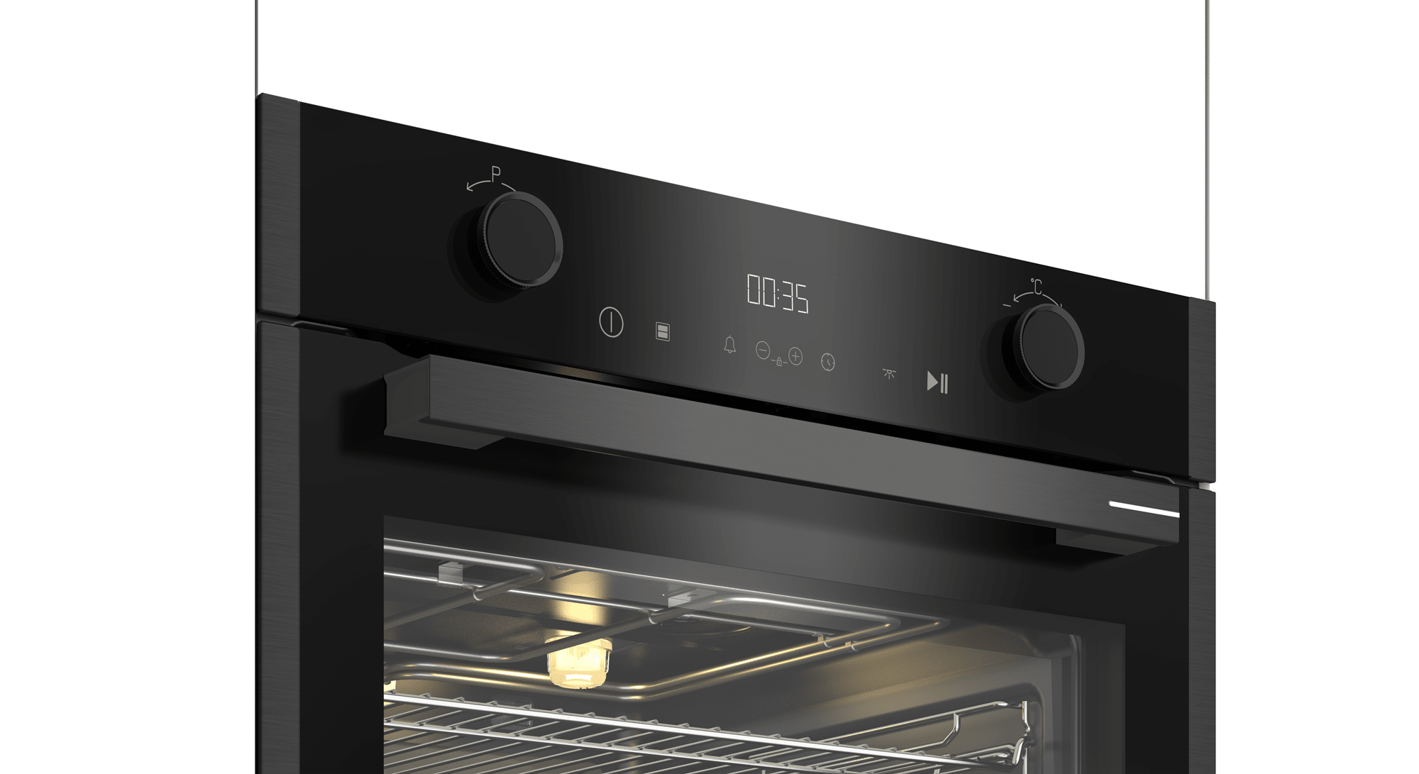Grundig 60cm Pyrolytic Built - In Oven GEBTM19400DXPS - Metro Homecentre Menlyn