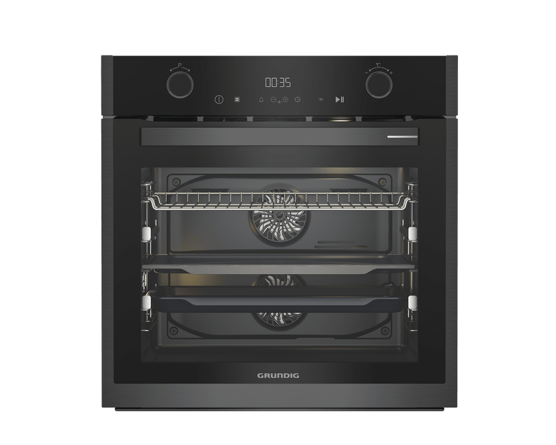 Grundig 60cm Pyrolytic Built - In Oven GEBTM19400DXPS - Metro Homecentre Menlyn