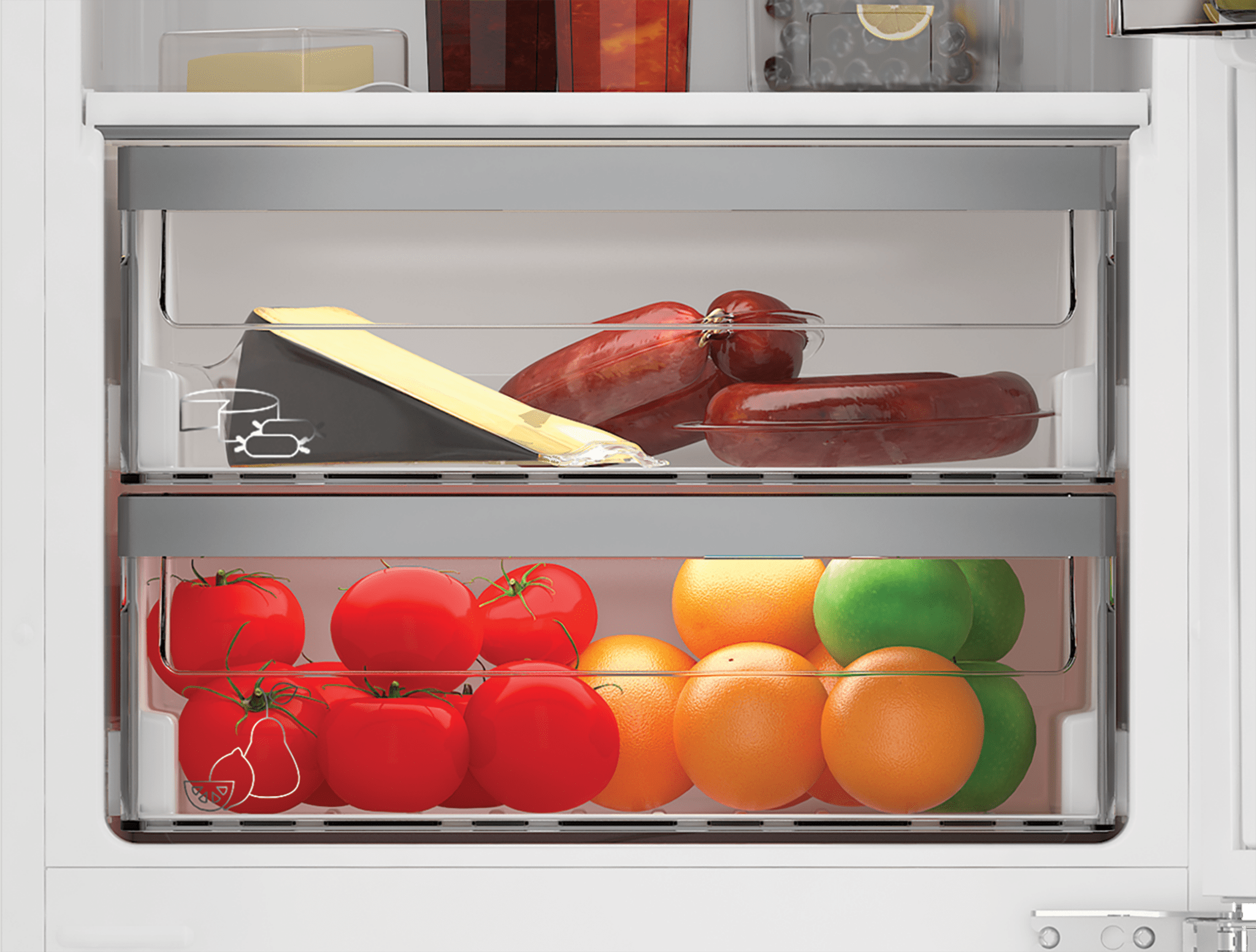 Grundig Combi Fridge Freezer GKNI15740N - Metro Homecentre Menlyn