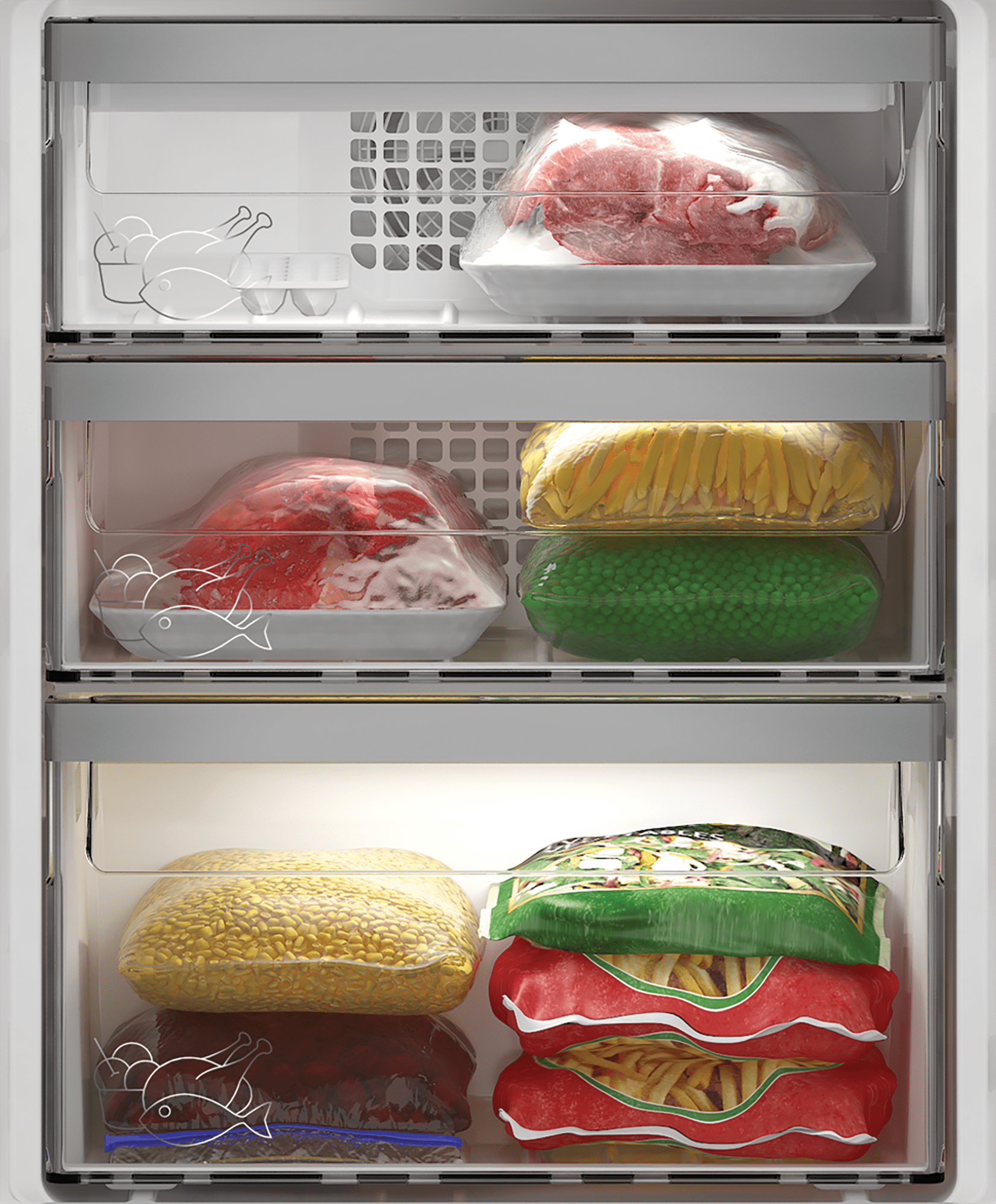 Grundig Combi Fridge Freezer GKNI15740N - Metro Homecentre Menlyn