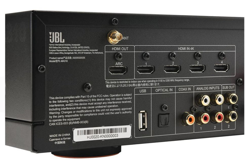JBL 5.2 Channel 4K AV Receiver Black MA310 - Metro Homecentre Menlyn