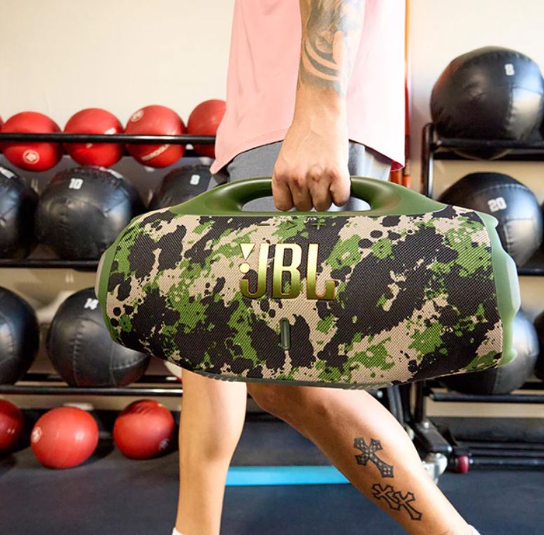 JBL Boombox 4 Portable Bluetooth Speaker Camo - Metro Homecentre Menlyn