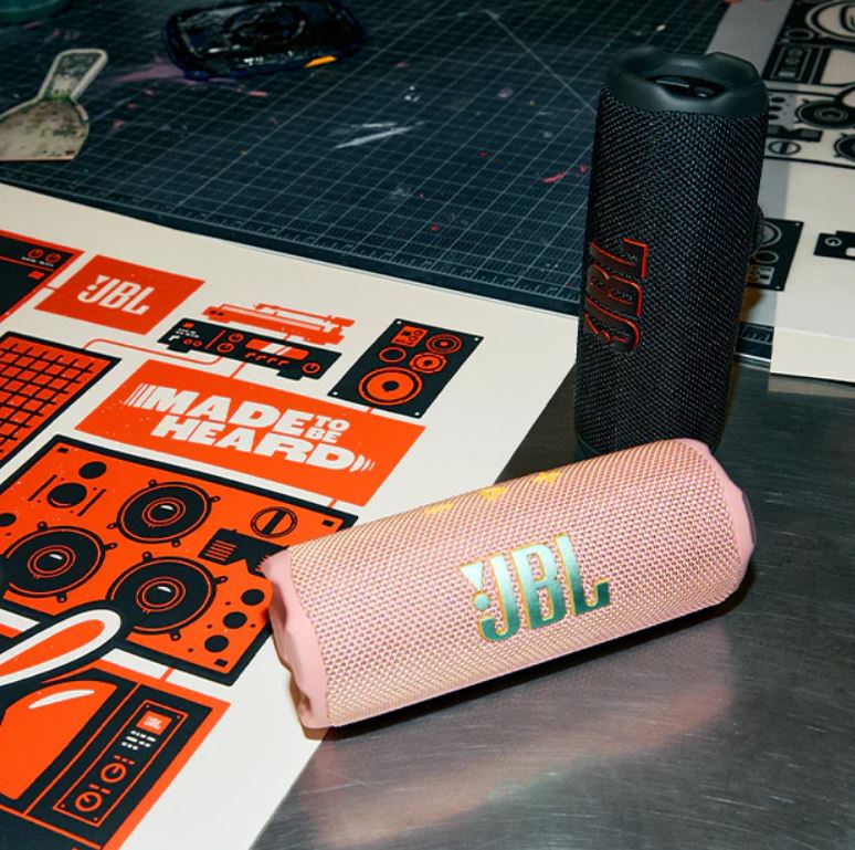 JBL Flip 7 Waterproof Bluetooth Speaker Pink - Metro Homecentre Menlyn