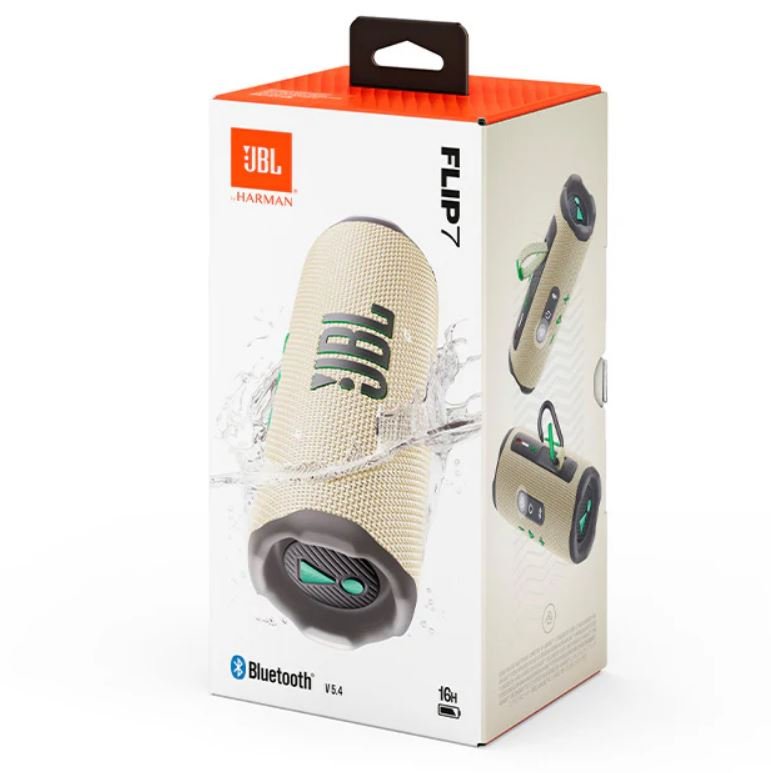 JBL Flip 7 Waterproof Bluetooth Speaker Sand - Metro Homecentre Menlyn