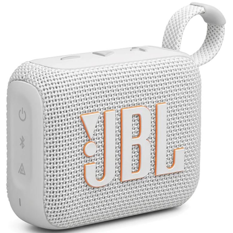 JBL Go 4 Waterproof Bluetooth Speaker White - Metro Homecentre Menlyn