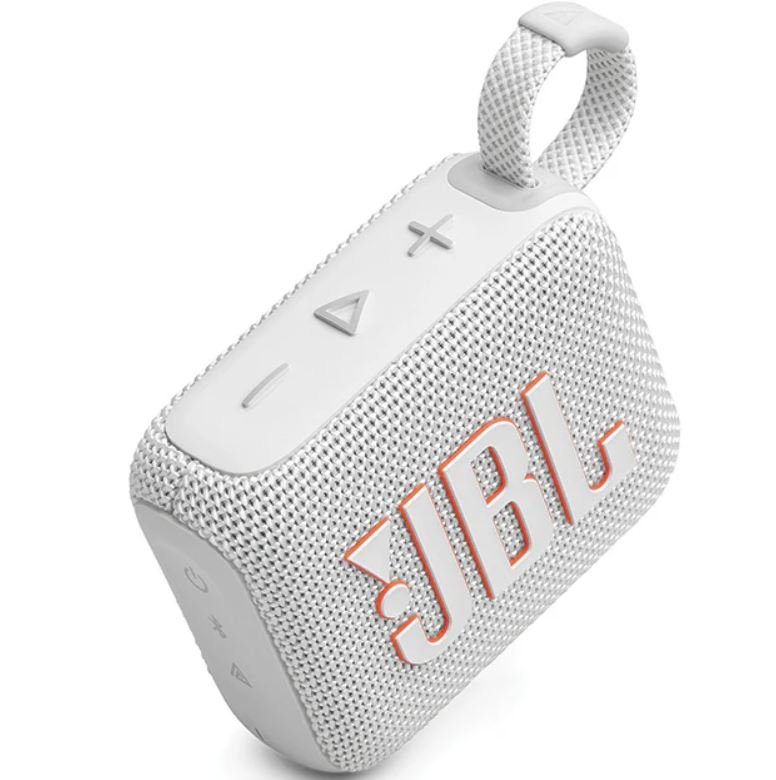 JBL Go 4 Waterproof Bluetooth Speaker White - Metro Homecentre Menlyn